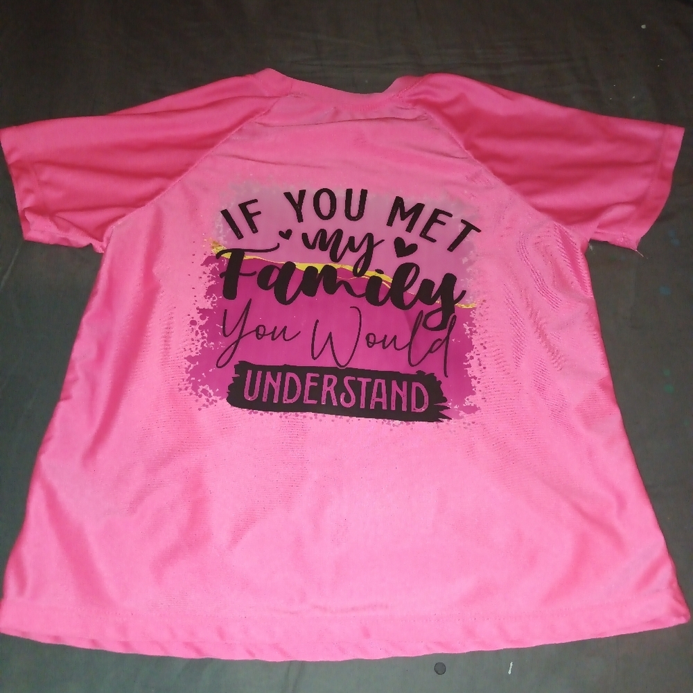 Girls funny graphic tee